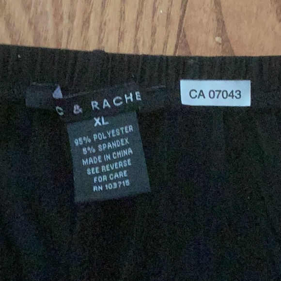 Zac & Rachel Elastic waist dress pants, crinkle fabric pattern - Picture 3 of 6